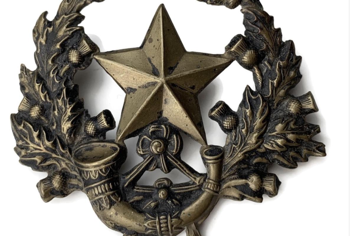 Scottish Cameroonians cap badge