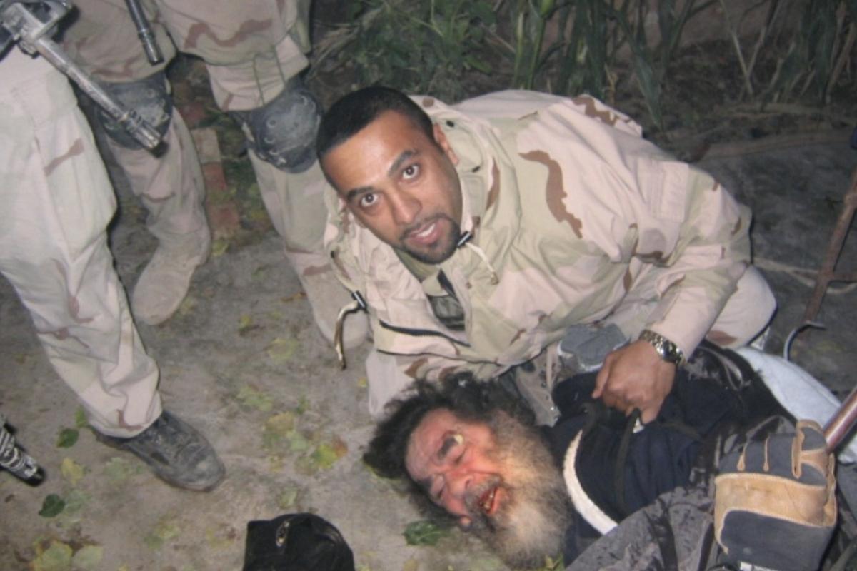 Saddam Hussain captured 