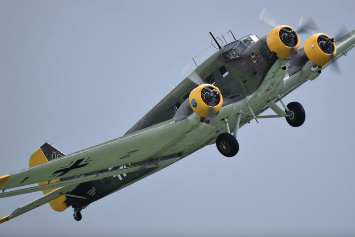 Junkers JU-52 aircraft ww2 German