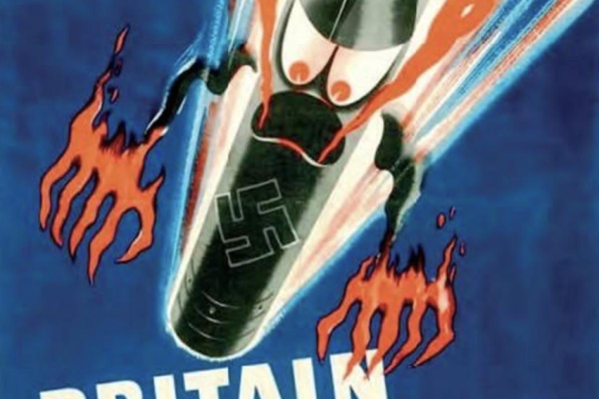 Poster ww2 fire guarding 