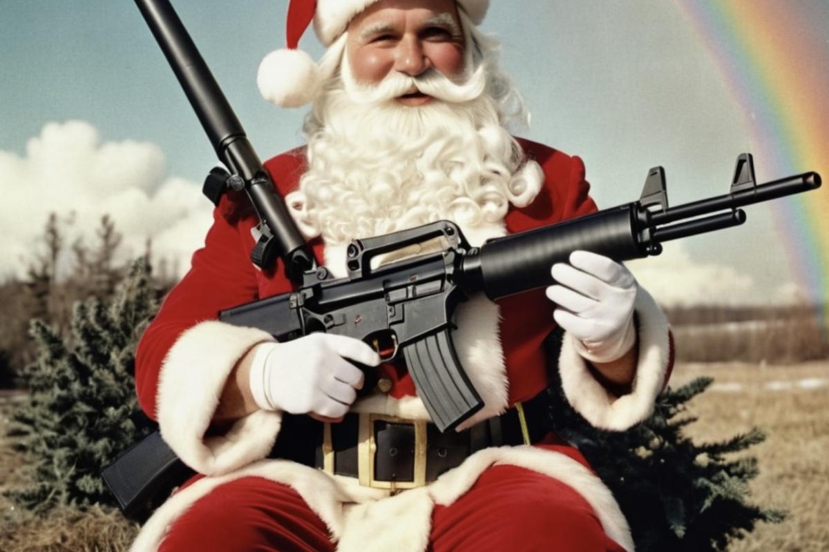 Military father’s Christmas 