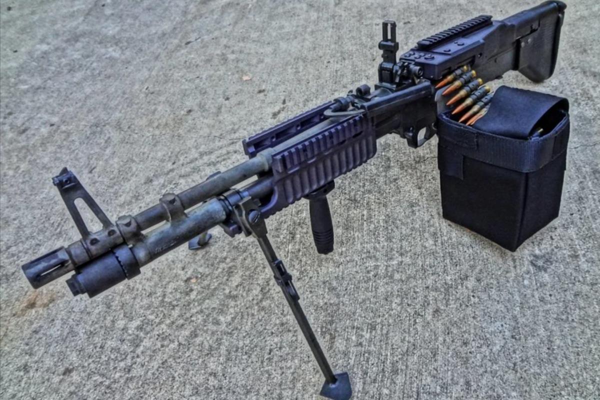 USA m-60 machine gun 