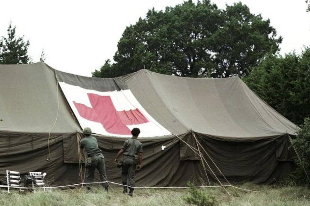 USA medical tent 