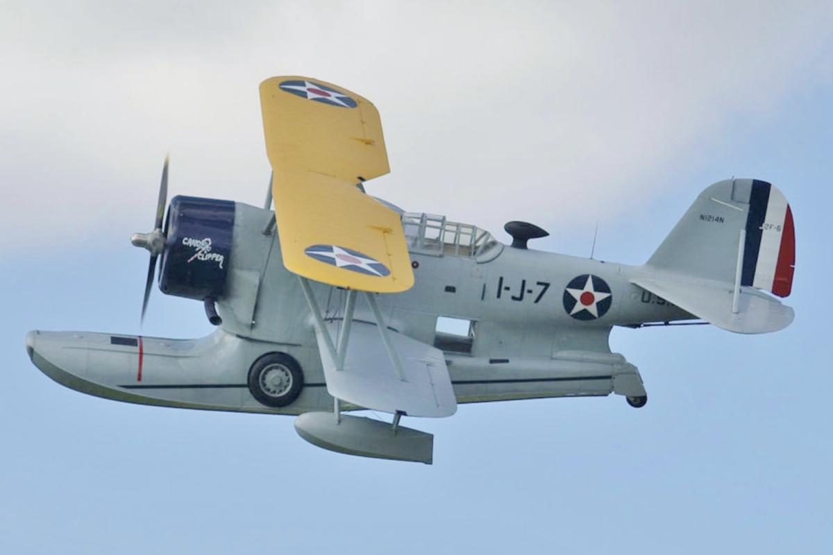U.s Grumman Duck plane ww2