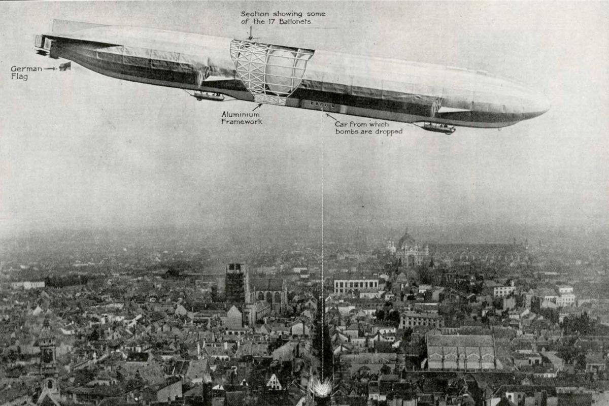 Zeppelin balloon 
