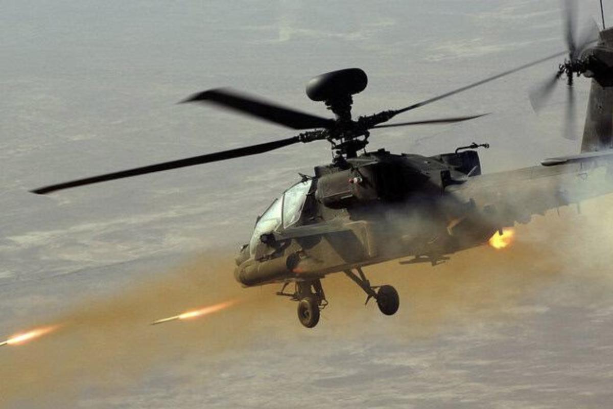 Apache helicopter 