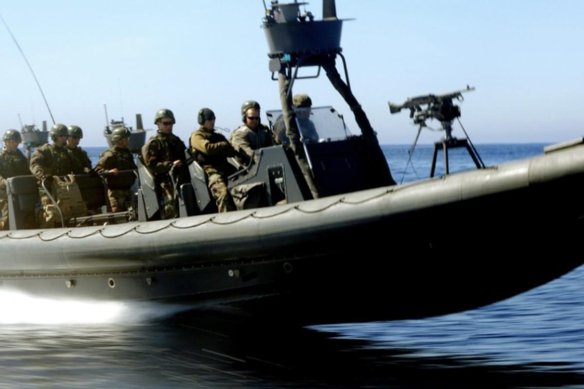 Seal rigid assault boat 