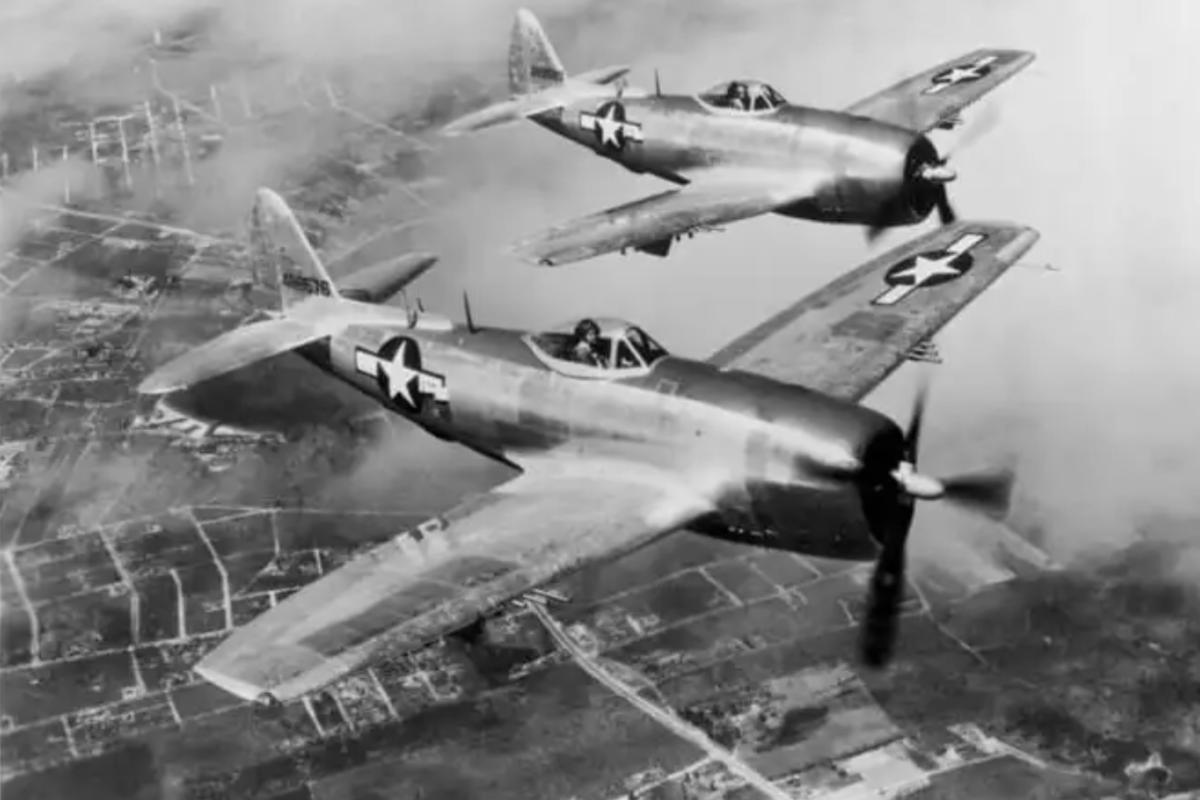 P-47 thunder bolt bulge attack