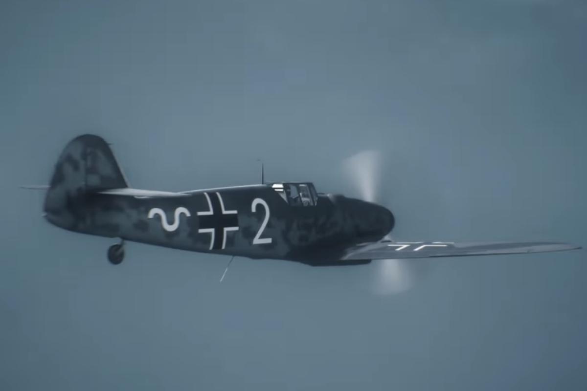 German fighter plane