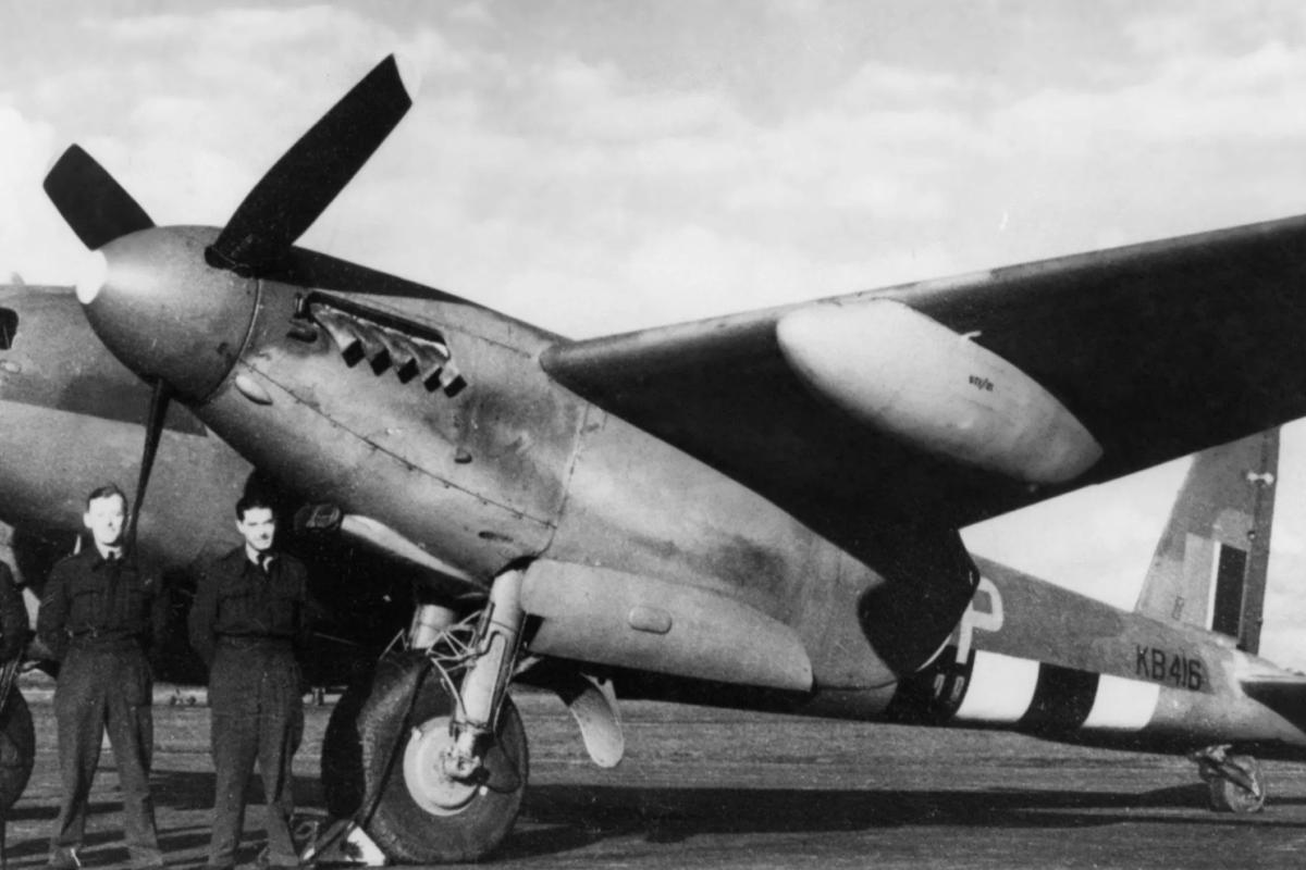 Mosquito plane of 627 squadron 