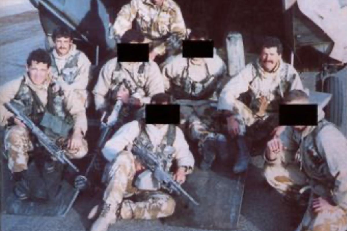 SAS troops bravo 2 Zero Iraq war special forces British 
