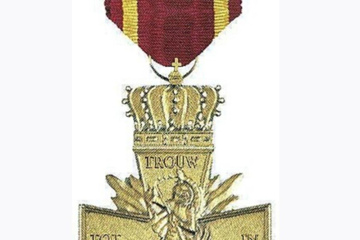 Dutch resistance medal Verzetskruis