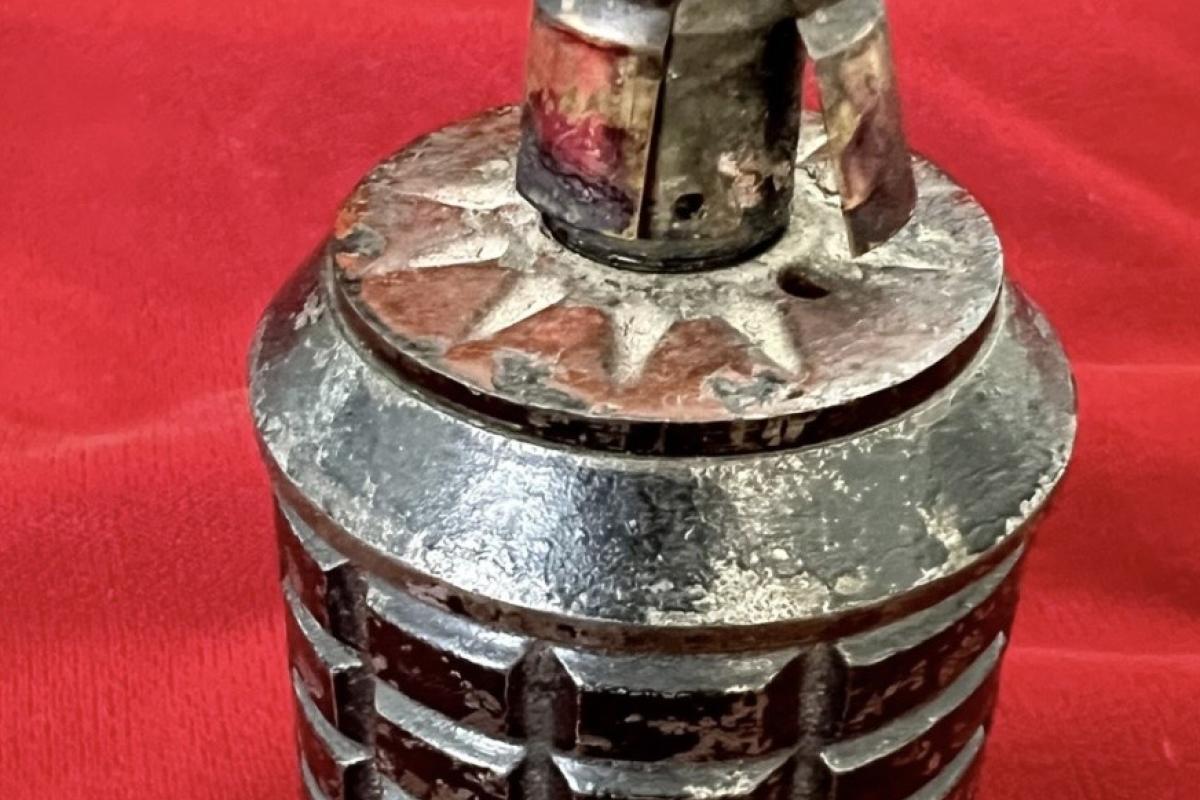 Japanese ww2 type 91 frag grenade 
