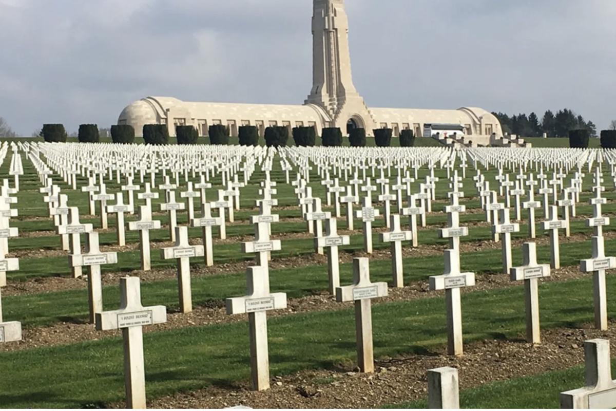 Douaumont ossuary verdun French burial memorial site WA11