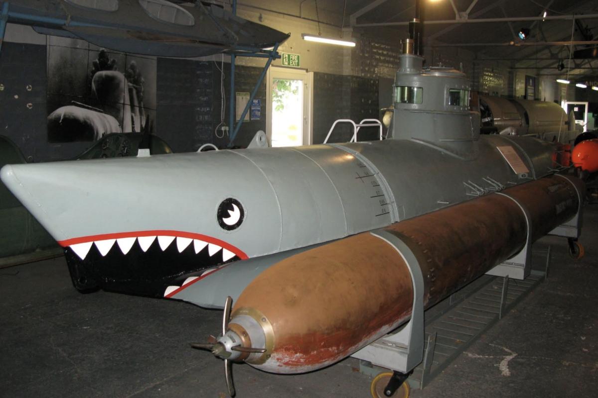 German midget submarines 