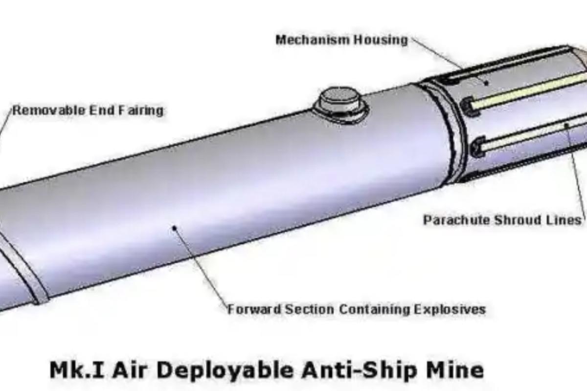 Anti shipping mine bomb