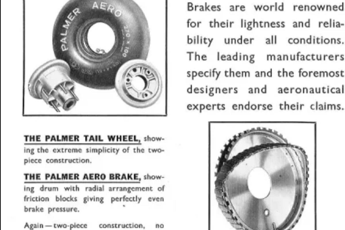 Palmer tyres military plane supplier 