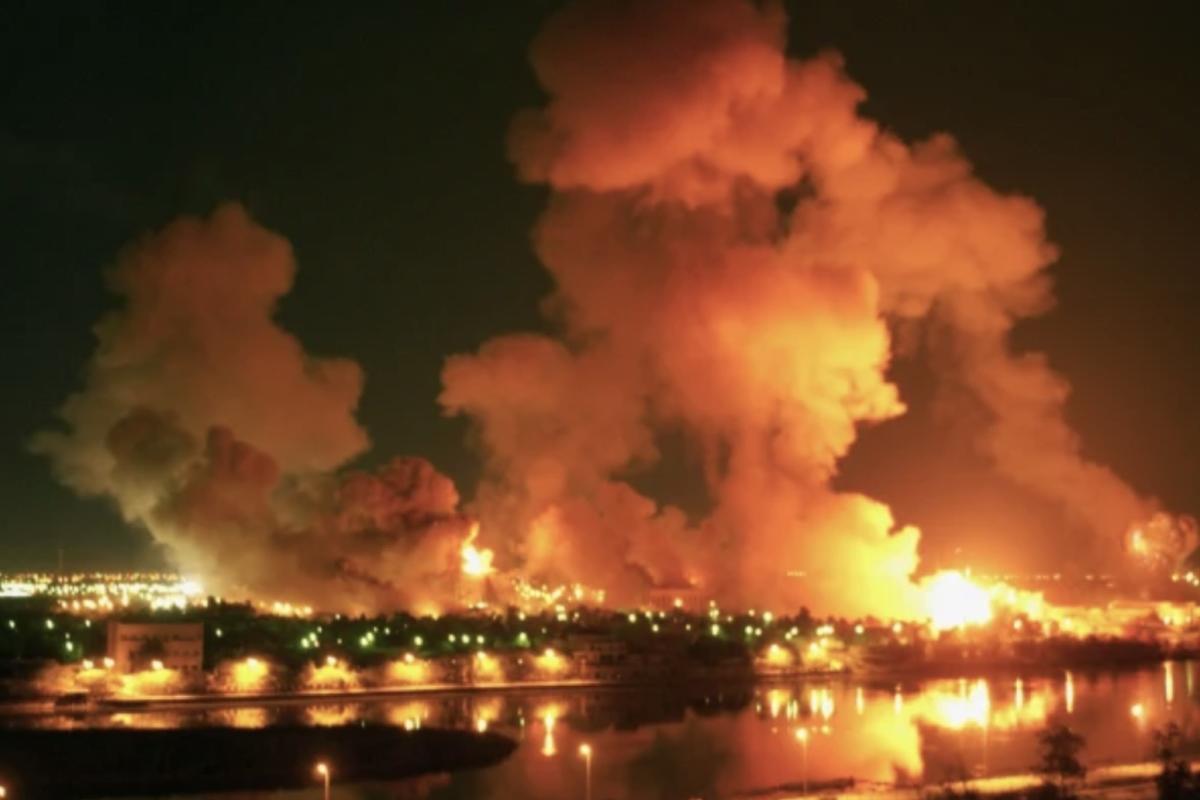 Baghdad attacked missiles 