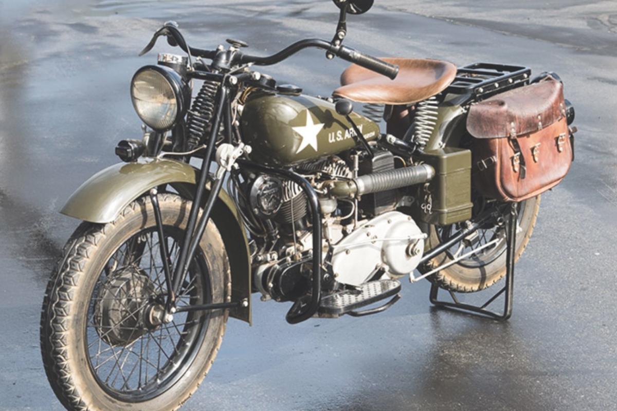 Indian 741 motor bike 