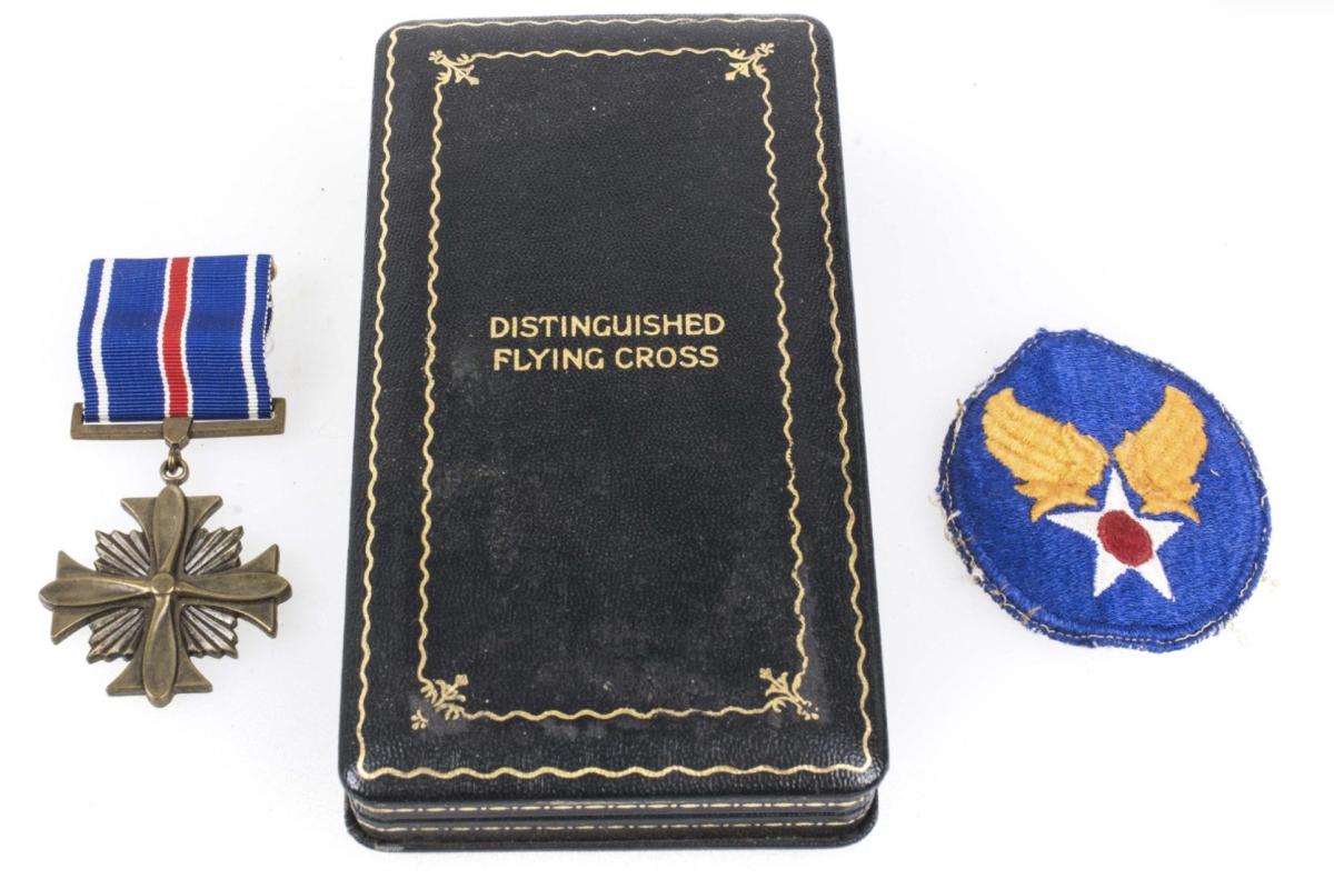 USA flying cross medal