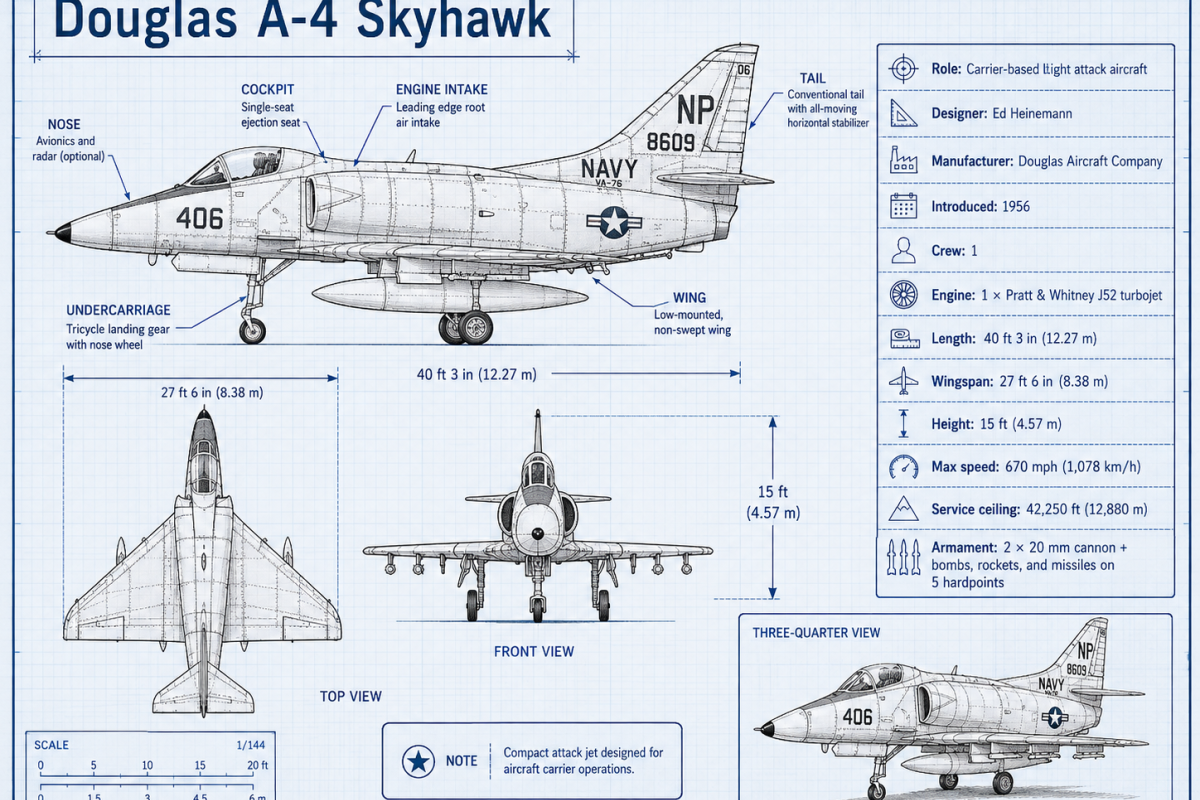 A-4 skyhawk