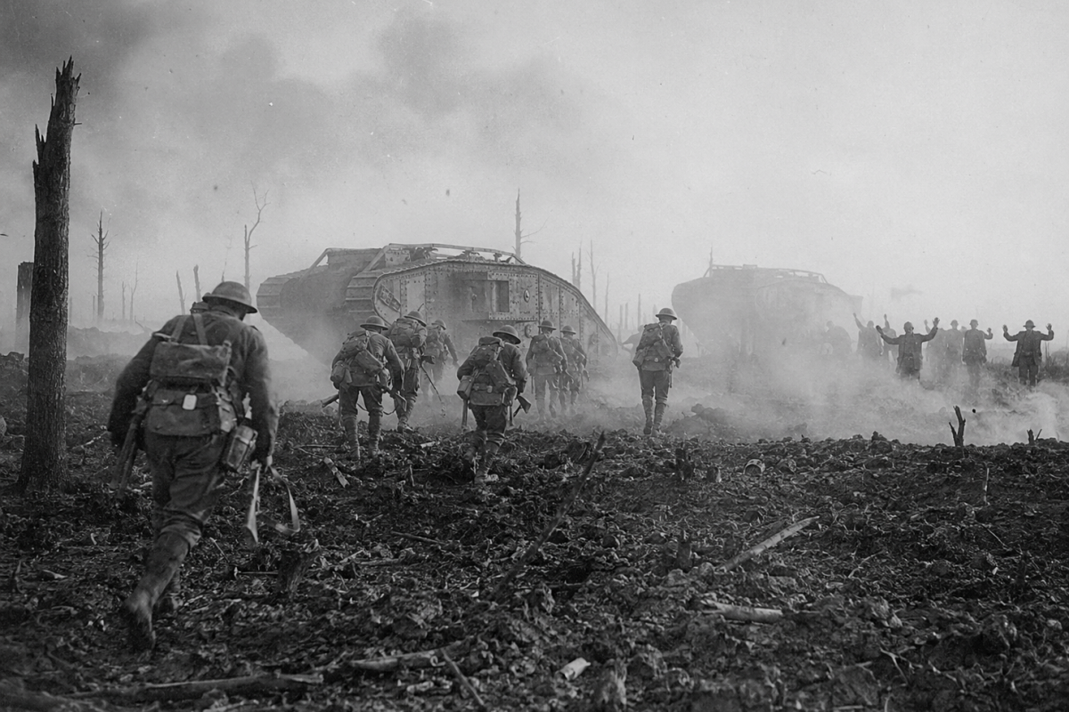 Germans black day in Amiens battle 