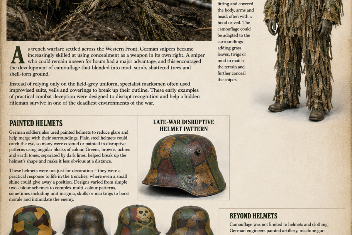 German WW1 camouflage 