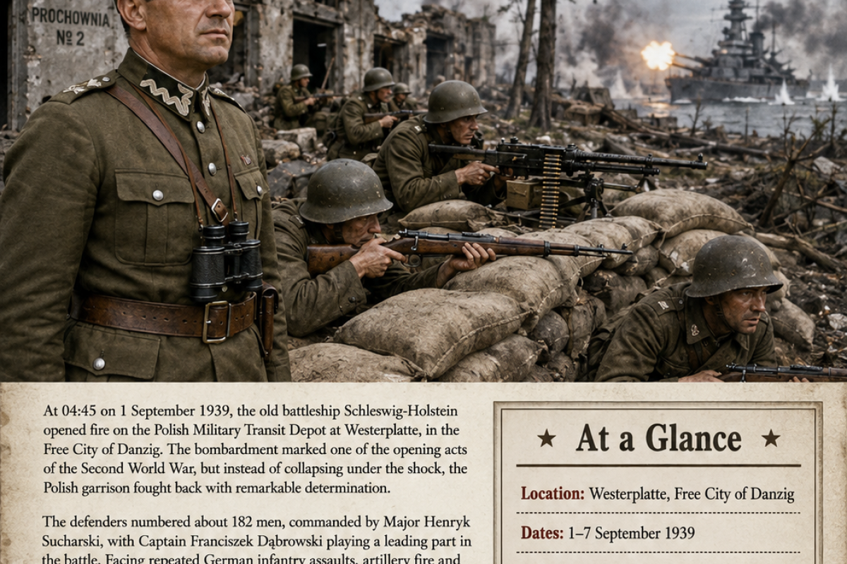 Westerplatte garrison defence 