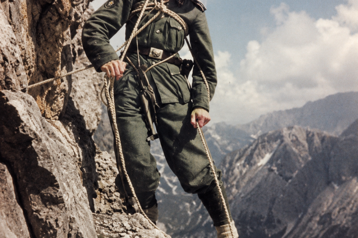 German mountain troops gebirgsjager