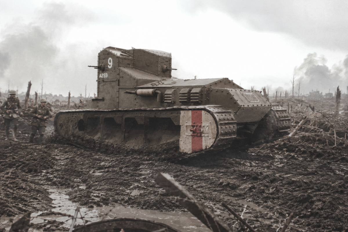 Ww1 whippet tank medium mark A