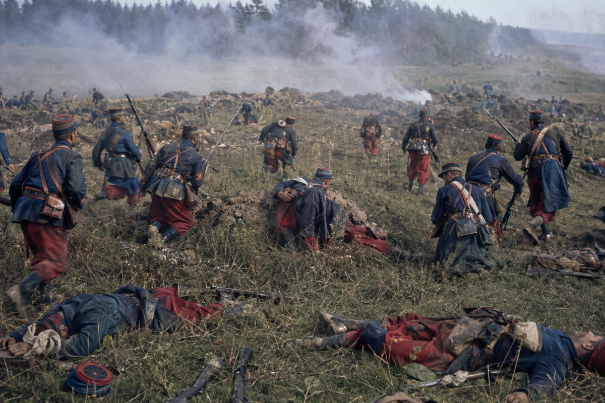 French armies worst death toll in WW1 