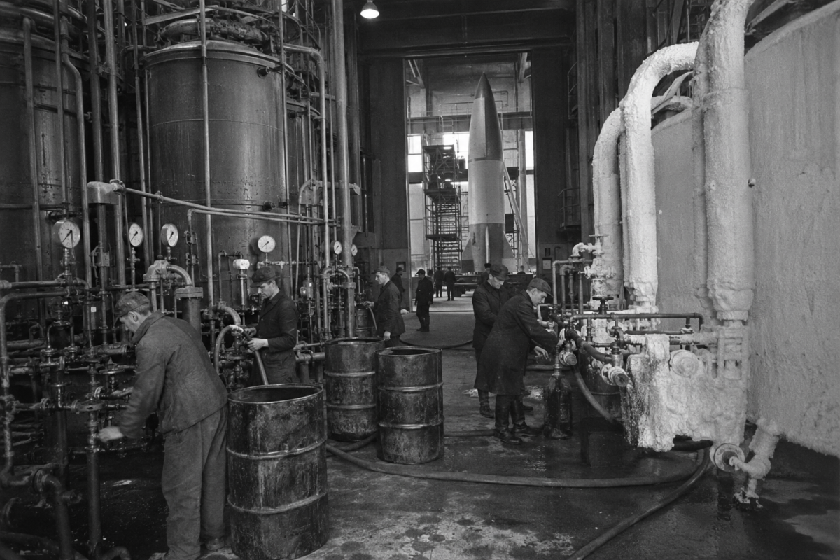 Germanys ww11 rocket fuel production 