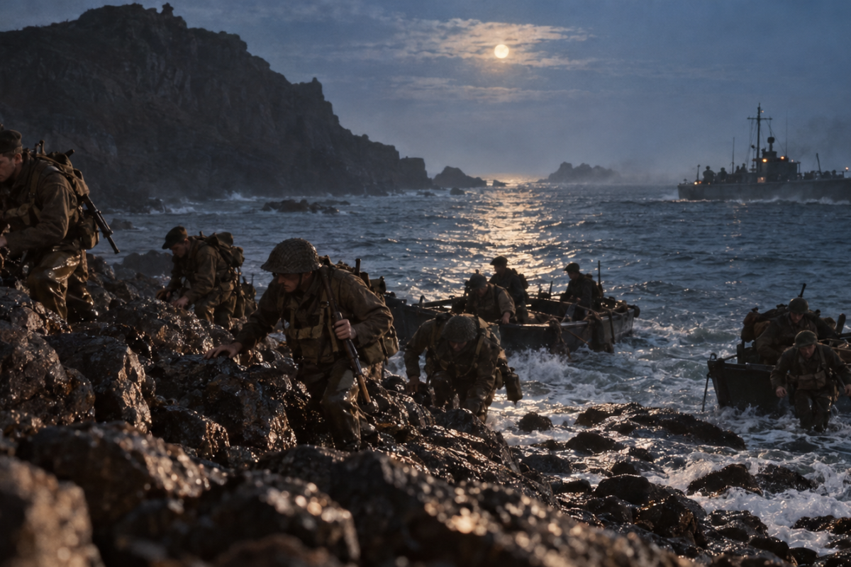 Operation basalt channel island commando raid 