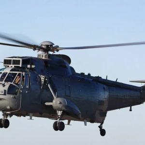 Sea king helicopter 