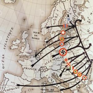 Map of invasion 