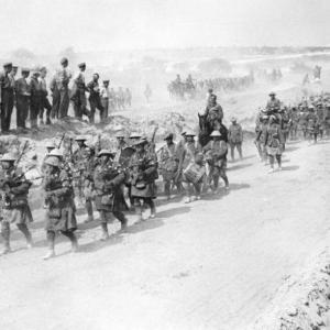 Black watch troops