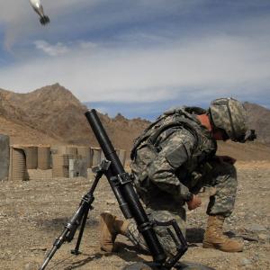 USA m224 60mm mortar weapon military 