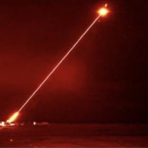 UK military dragon fire laser weapon 