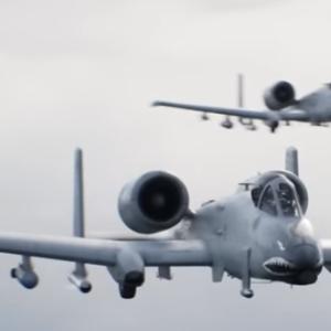 Us airforce thunderbolts attack fighter aircraft anti tank busters
