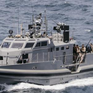 U.S patrol boat