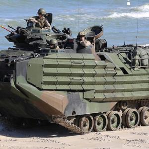 American amphibious assault craft aavp7a1ram/r