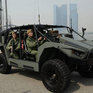 Singapore military vehicle LSV mark 11