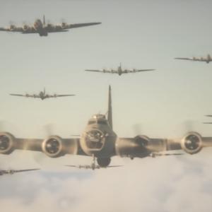B-17 bombers raid Munster