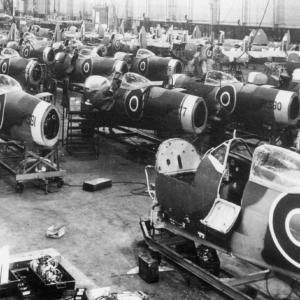 Ww2 spitfire plane manufacturing factories 