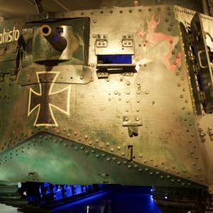 Ww1 German tank a7v 