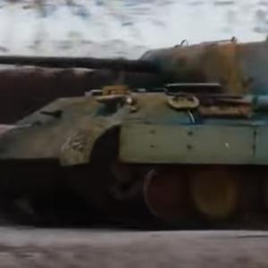 Rare German ww2 tank footage