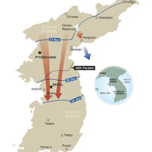 Korean War battle plan