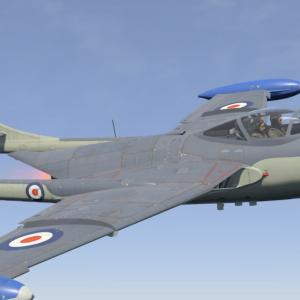 Sea venom fighter bomber raf plane 