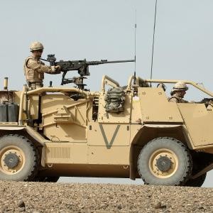 Jackal armoured vehicle 