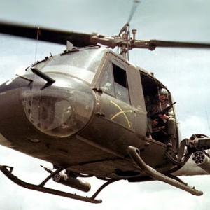 Huey Gun ship helicopter Vietnam war